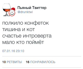 полкило конфеток тишина и кот счастье интроверта мало кто поймёт