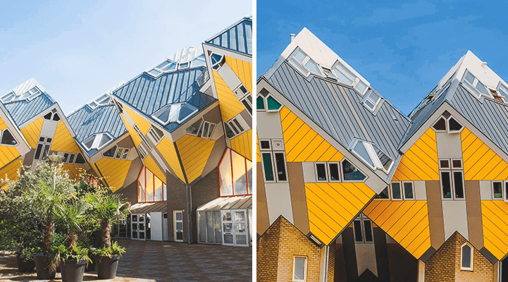 необычная архитектура, уникальные здания, Cube House